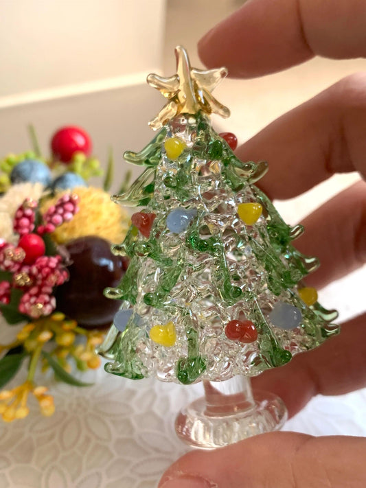 Christmas tree Glass Crafts