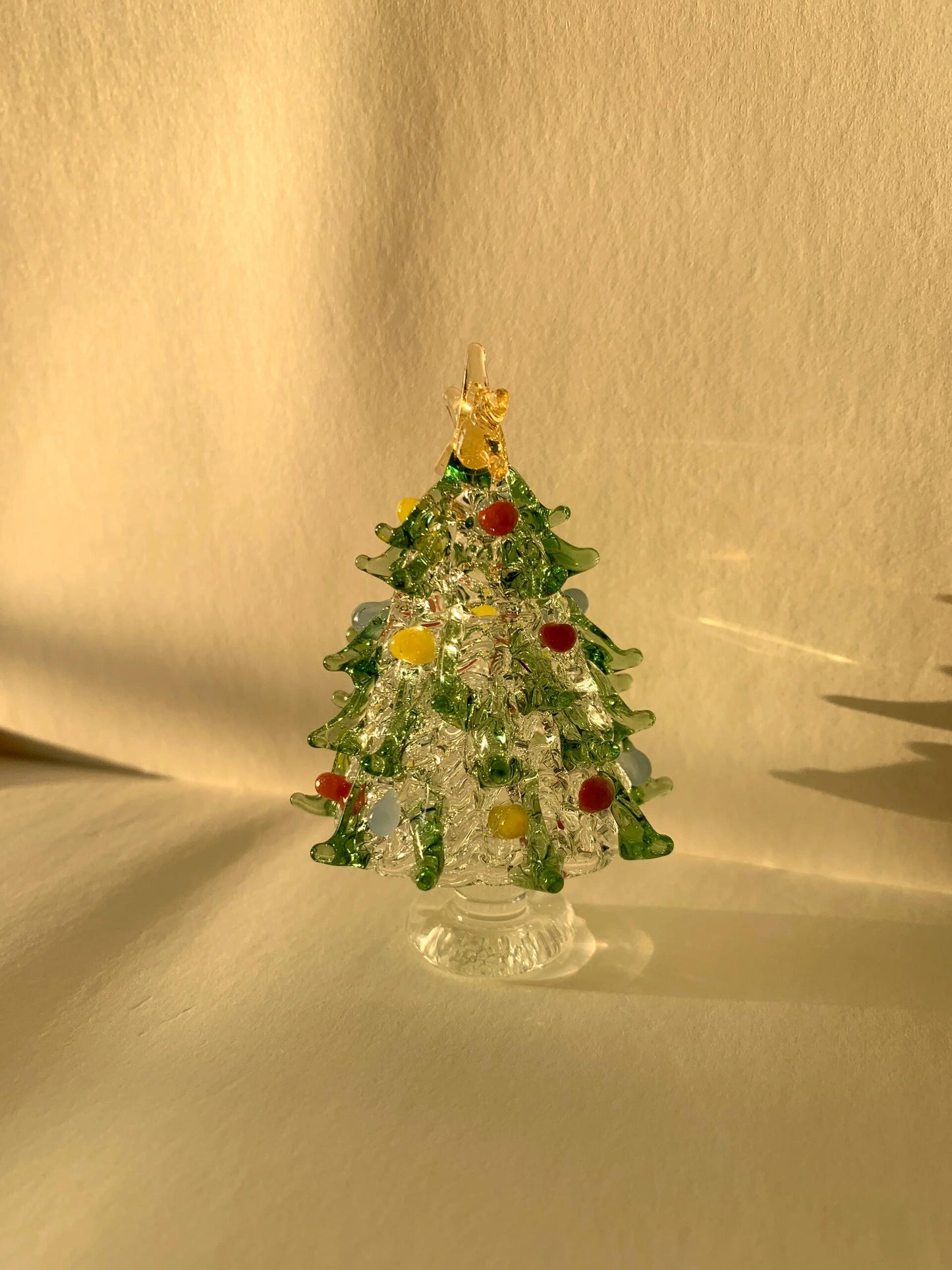 Christmas tree Glass Crafts