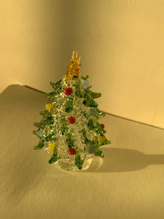 Christmas tree Glass Crafts