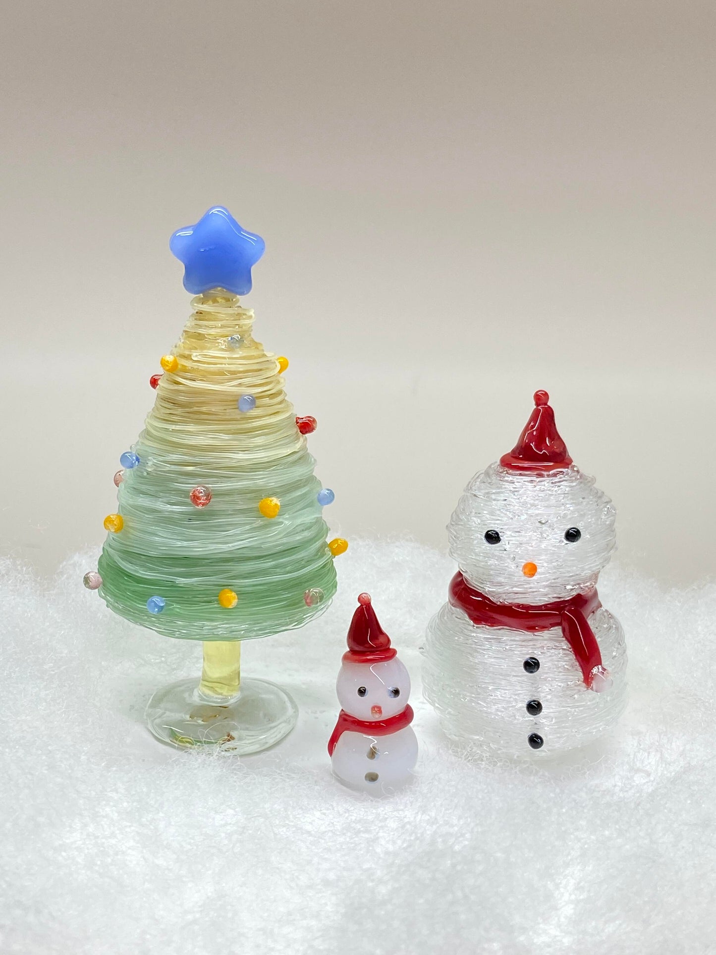 Christmas tree handmade artwork