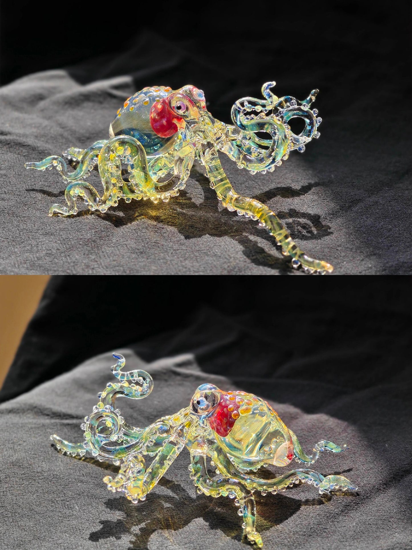 Iridescent Deep - Sea Octopus