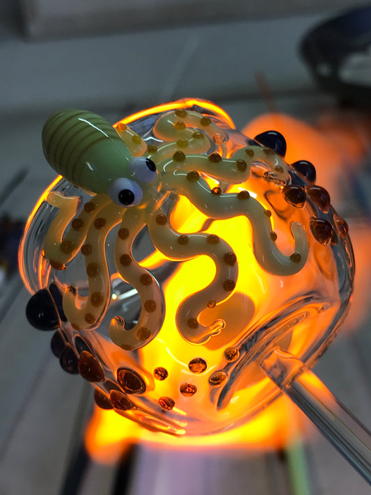 Warm Flame Octopus Cup
