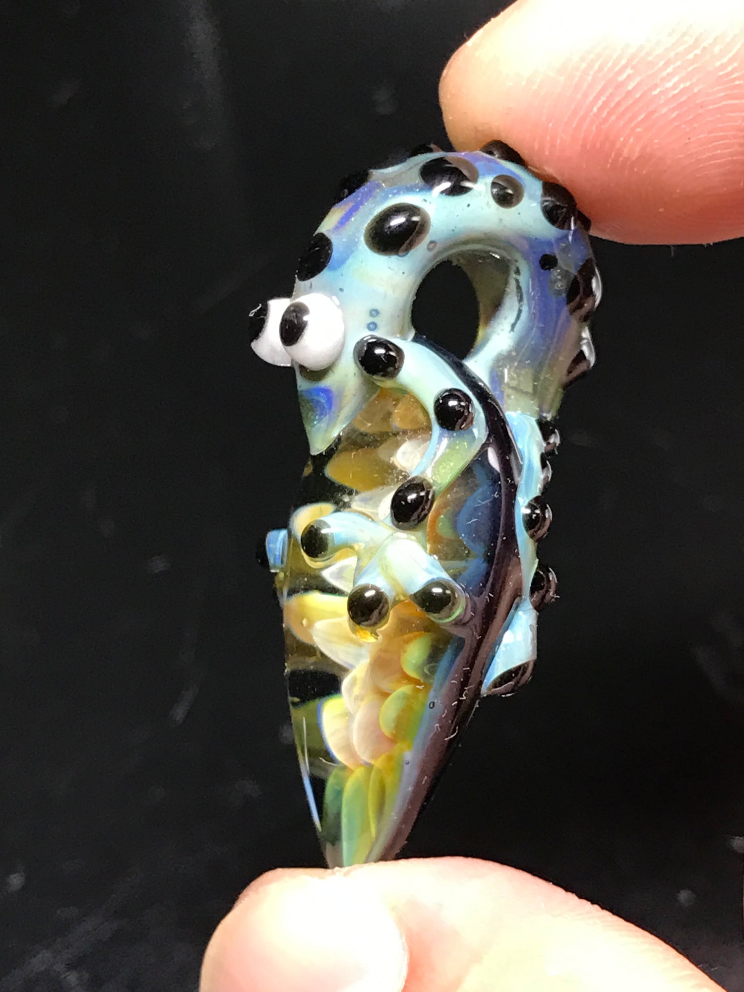 Art Glass pendant handmade artwork