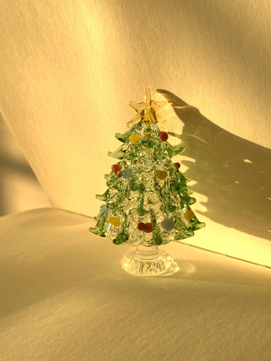 Christmas tree Glass Crafts