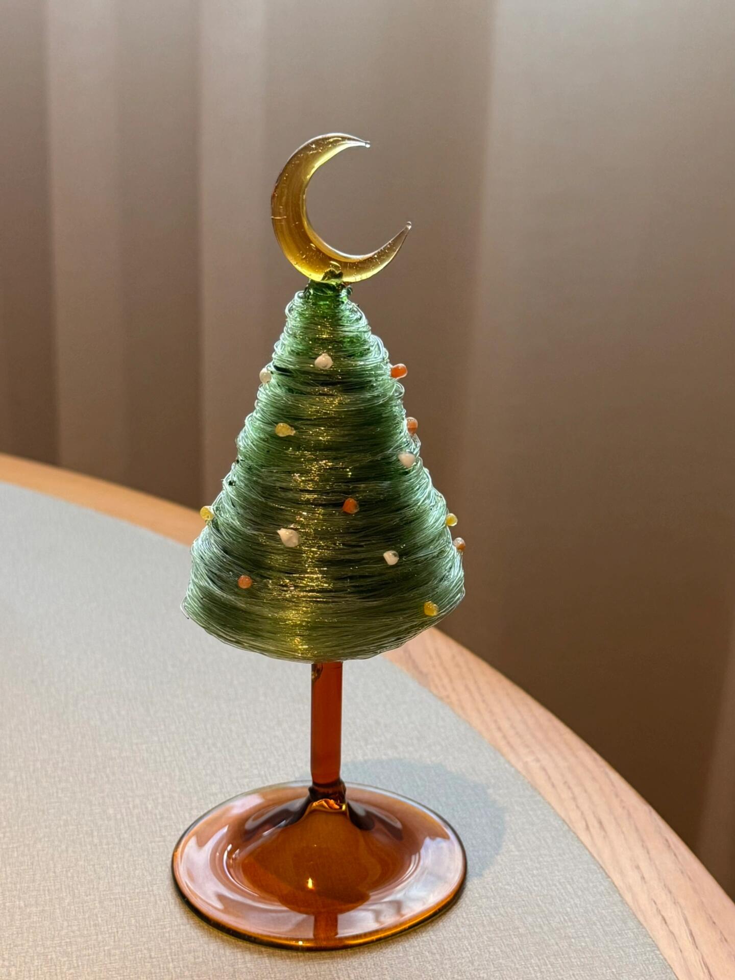 Christmas tree handmade artwork
