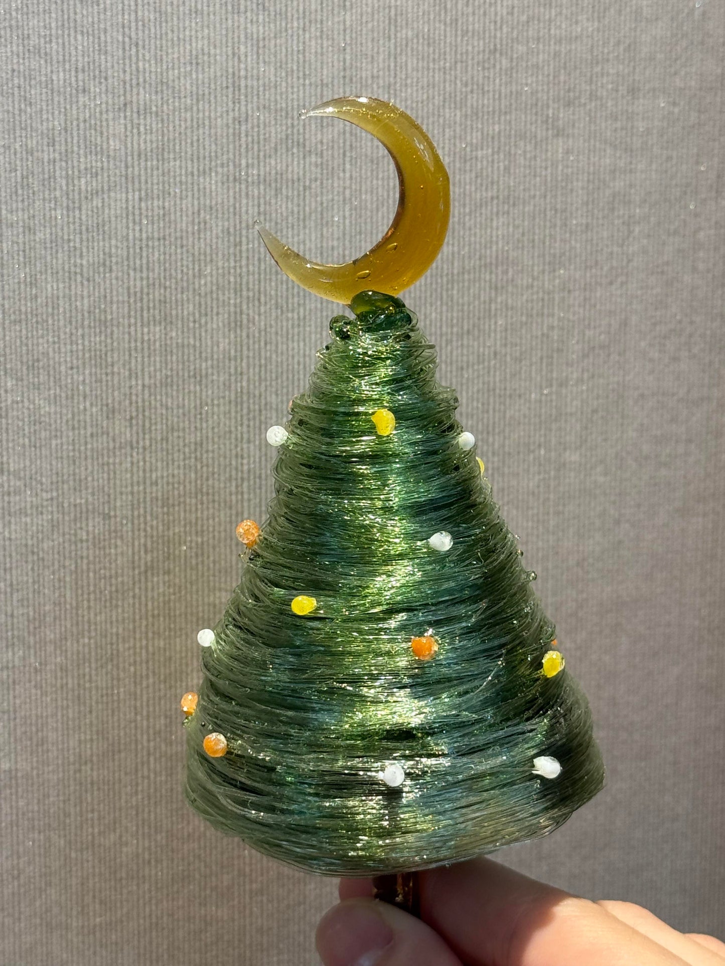 Christmas tree handmade artwork