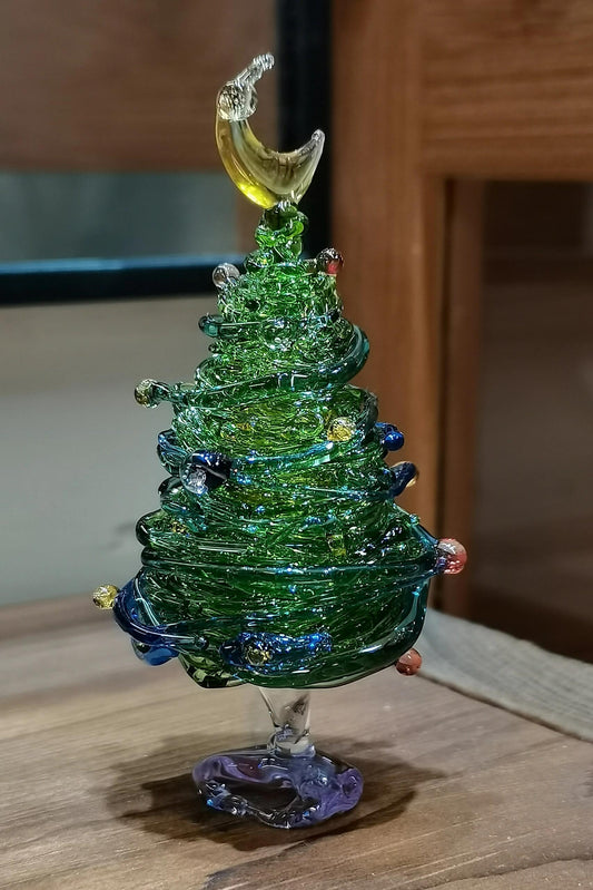 Christmas tree handmade artwork