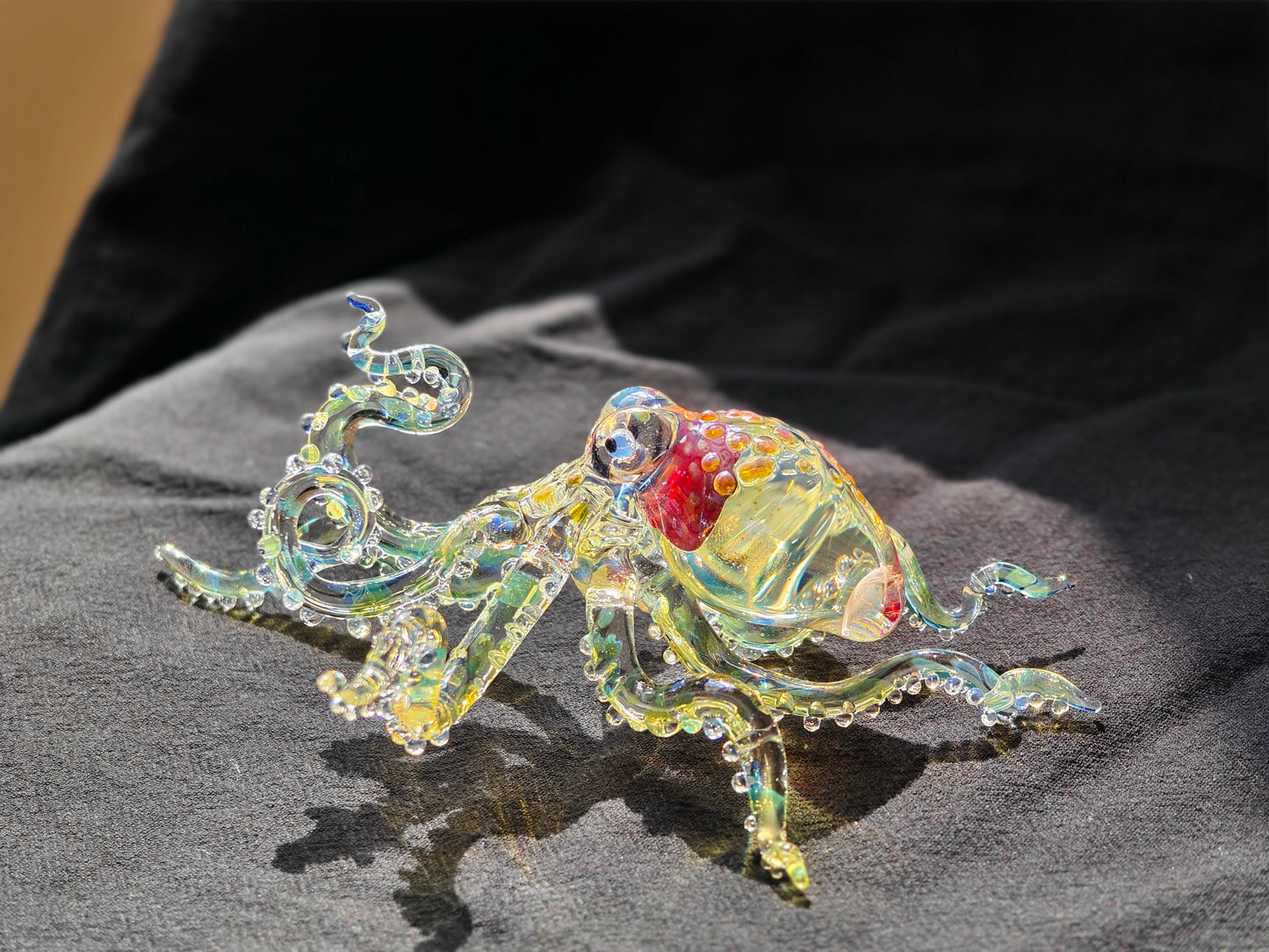 Iridescent Deep - Sea Octopus