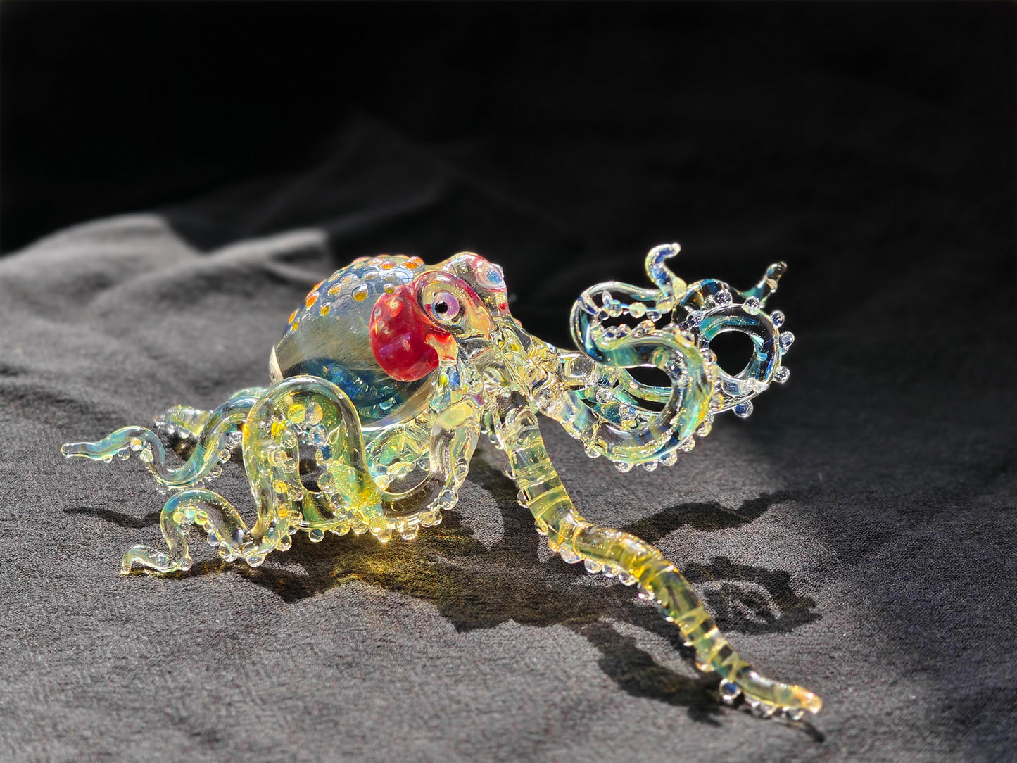 Iridescent Deep - Sea Octopus