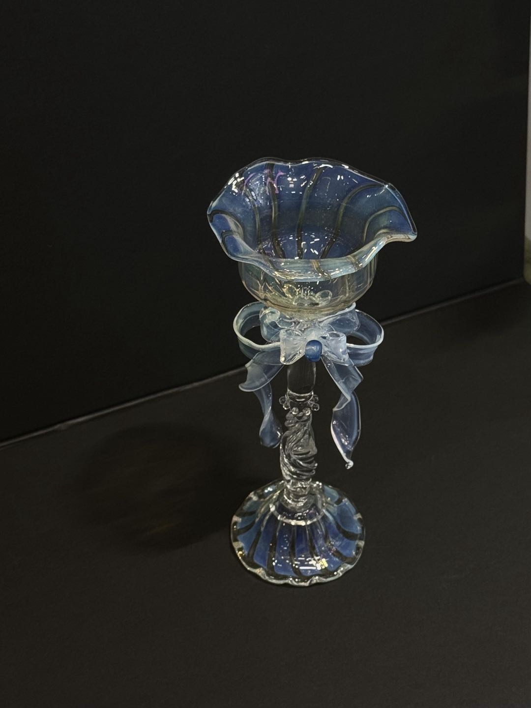 Icy Blue Ribbon Chalice