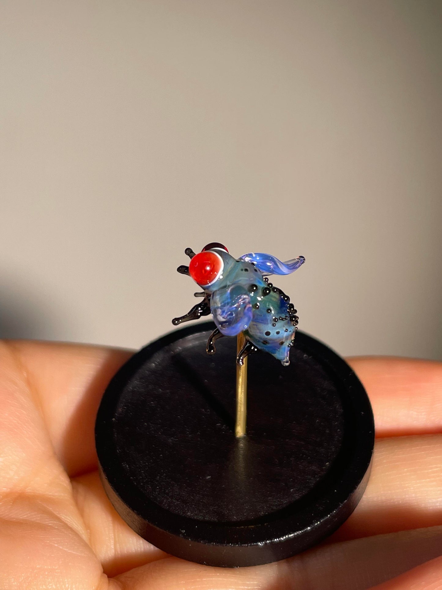 Glass Ghost Fly: Scarlet-Eyed Phantom